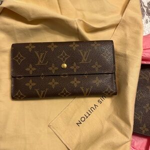 Louis Vuitton Brown Monogram Wallet